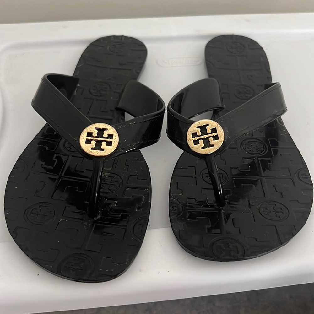 Tory Burch rubber flip flops